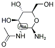 2-乙酰氨基-2-脱氧-b-d-葡萄糖胺结构式_18615-50-4结构式