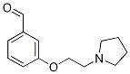 3-(2-吡咯烷-1-基乙氧基)-苯甲醛结构式_186190-91-0结构式