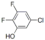 5-氯-2,3-二氟苯酚结构式_186590-21-6结构式