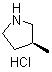 (S)-3-methyl-pyrrolidine hydrochloride Structure,186597-29-5Structure