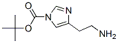 4-(2-氨基乙基)-咪唑-1-羧酸叔丁酯结构式_186700-06-1结构式