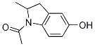 1-乙酰基-2,3-二氢-2-甲基-1H-吲哚-5-醇结构式_186792-92-7结构式