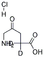 5-氨基乙酰丙酸盐酸盐-D2氘代结构式_187237-35-0结构式