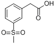 3-(Methylsulfonyl)phenylacetic acid Structure,1877-64-1Structure