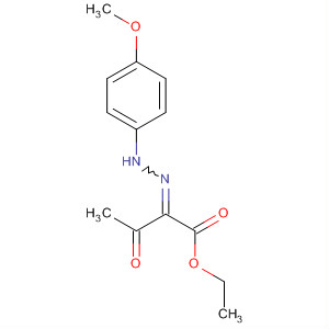 Butanoic acid, 2-[2-(2-methoxyphenyl)hydrazinylidene]-3-oxo-, ethyl ester Structure,18794-95-1Structure