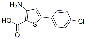 3-氨基－5-(4-氯苯基)-2-噻吩甲酸结构式_187949-86-6结构式