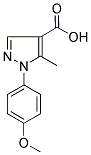 1-(4-Methoxyphenyl)-5-methyl-1h-pyrazole-4-carboxylic acid Structure,187998-64-7Structure