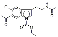 6-乙酰基-N-羧酸酯褪黑素乙酯结构式_188397-05-9结构式
