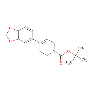 Tert-butyl 4-(benzo[d][1,3]dioxol-5-yl)-5,6-dihydropyridine-1(2h)-carboxylate Structure,188862-20-6Structure