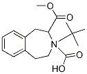 2-甲基4,5-二氢-1H-苯并[d]氮杂卓-2,3(2H)-二羧酸-3-叔丁酯结构式_188990-13-8结构式