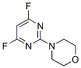2-Morpholino-4,6-difluoropyrimidine Structure,189003-02-9Structure