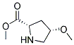 L-proline, 4-methoxy-, methyl ester, (4s)-(9ci) Structure,189069-17-8Structure