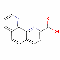 1,10-邻菲咯啉-2-羧酸结构式_1891-17-4结构式