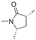 顺式-(9ci)-1,3,5-三甲基-2-吡咯烷酮结构式_189618-77-7结构式