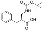 Benzenepropanoic acid, α-[[[(1,1-dimethylethoxy)carbonyl]amino]methyl]-, (αS)- Structure,189619-55-4Structure