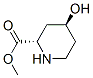 反式-(9ci)-4-羟基-2-哌啶羧酸甲酯结构式_189952-45-2结构式