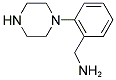 (2-(哌嗪-1-基)苯基)甲胺结构式_190017-89-1结构式