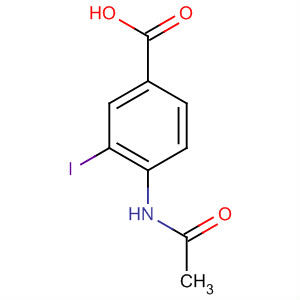 4-乙酰氨基-3-碘苯甲酸结构式_190071-24-0结构式