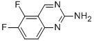 2-氨基-5,6-二氟喹唑啉结构式_190273-85-9结构式