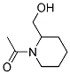 (8ci,9ci)-1-乙酰基-2-哌啶甲醇结构式_19028-69-4结构式