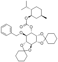 4-O-benzyl-3-(-)-carboxymenthyl-1,2:5,6-di-o-cyclohexylidene-l-myo-inositol Structure,190513-83-8Structure