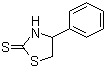 4-苯基-1,3-噻唑烷-2-硫酮结构式_1908-90-3结构式