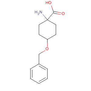 1-氨基-4-(苄氧基)环己烷羧酸结构式_191110-75-5结构式
