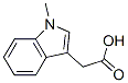 1-甲基-3-吲哚乙酸结构式_1912-48-7结构式