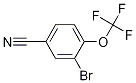 3-Bromo-4-(trifluoromethoxy)benzonitrile Structure,191602-89-8Structure