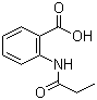 2-(丙酰基氨基)苯甲酸结构式_19165-26-5结构式