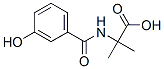 n-(3-羟基苯甲酰基)-2-甲基-丙氨酸结构式_192046-60-9结构式