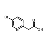 2-(5-溴吡啶-2-基)乙酸结构式_192642-85-6结构式