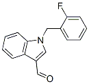1-(2-Fluorobenzyl)-1H-indole-3-carbaldehyde Structure,192997-17-4Structure