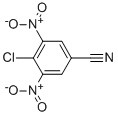 4-Chloro-3,5-dinitrobenzonitrile Structure,1930-72-9Structure