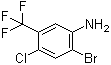 Benzenamine, 2-bromo-4-chloro-5-(trifluoromethyl)- Structure,193090-44-7Structure