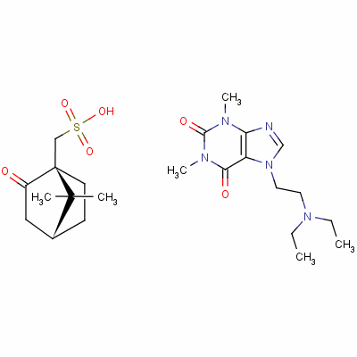 Etamiphylline camsylate Structure,19326-29-5Structure