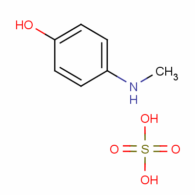 P-甲基氨基苯酚硫酸盐结构式_1936-57-8结构式