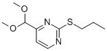 4-二甲氧基甲基-2-丙基磺酰基嘧啶结构式_193747-11-4结构式
