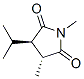 反式-(9ci)-1,3-二甲基-4-(1-甲基乙基)-2,5-吡咯烷二酮结构式_193819-92-0结构式