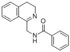 1-(Benzoylamino)methyl-3,4-dihydro isoquinoline Structure,19382-36-6Structure