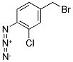 4-叠氮基-3-氯苄溴结构式_193887-70-6结构式