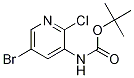 Tert-butyl 5-bromo-2-chloropyridin-3-ylcarbamate Structure,193888-15-2Structure