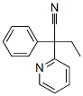 2-苯基-2-吡啶-2-丁腈结构式_19395-42-7结构式