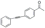 1-[4-(2-苯基-1-乙炔)苯基]-1-乙酮结构式_1942-31-0结构式