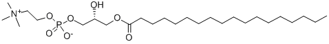 1-Stearoyl-sn-glycero-3-phosphocholine Structure,19420-57-6Structure