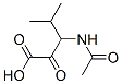 3-(乙酰基氨基)-4-甲基-2-氧代戊酸结构式_194289-01-5结构式