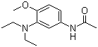 4-Acetylamino-2-(diethylamino)anisole Structure,19433-93-3Structure