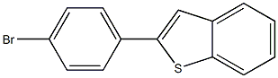 2-(P-溴苯基)-苯并[b]噻吩结构式_19437-86-6结构式