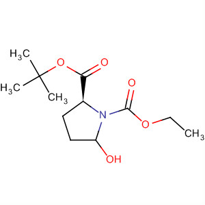 (2S)-1-tert-butyl 2-ethyl 5-hydroxypyrrolidine-1,2-dicarboxylate Structure,194594-23-5Structure