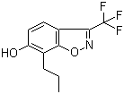 1,2-Benzisoxazol-6-ol, 7-propyl-3-(trifluoromethyl)- Structure,194608-88-3Structure